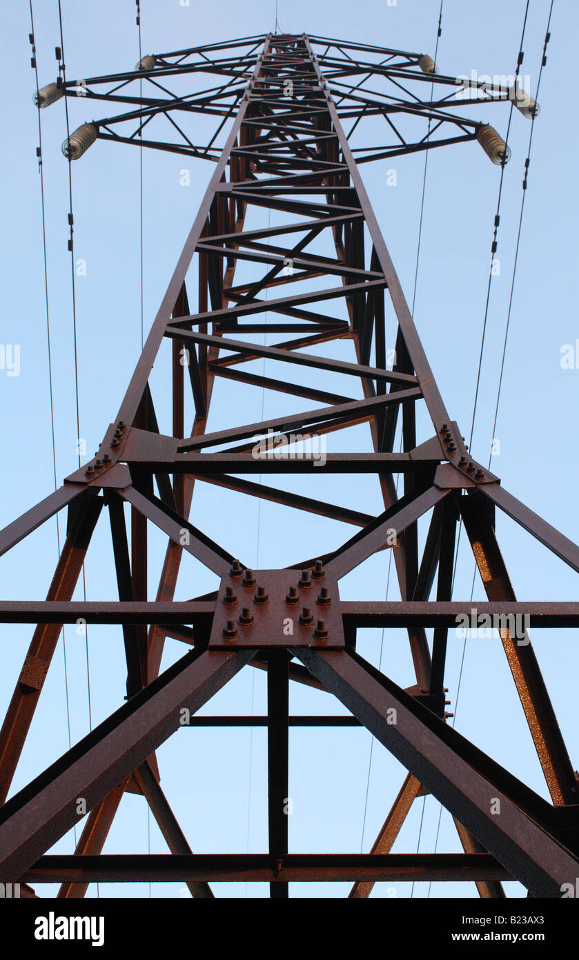 Pylon construction hires stock photography and images Alamy