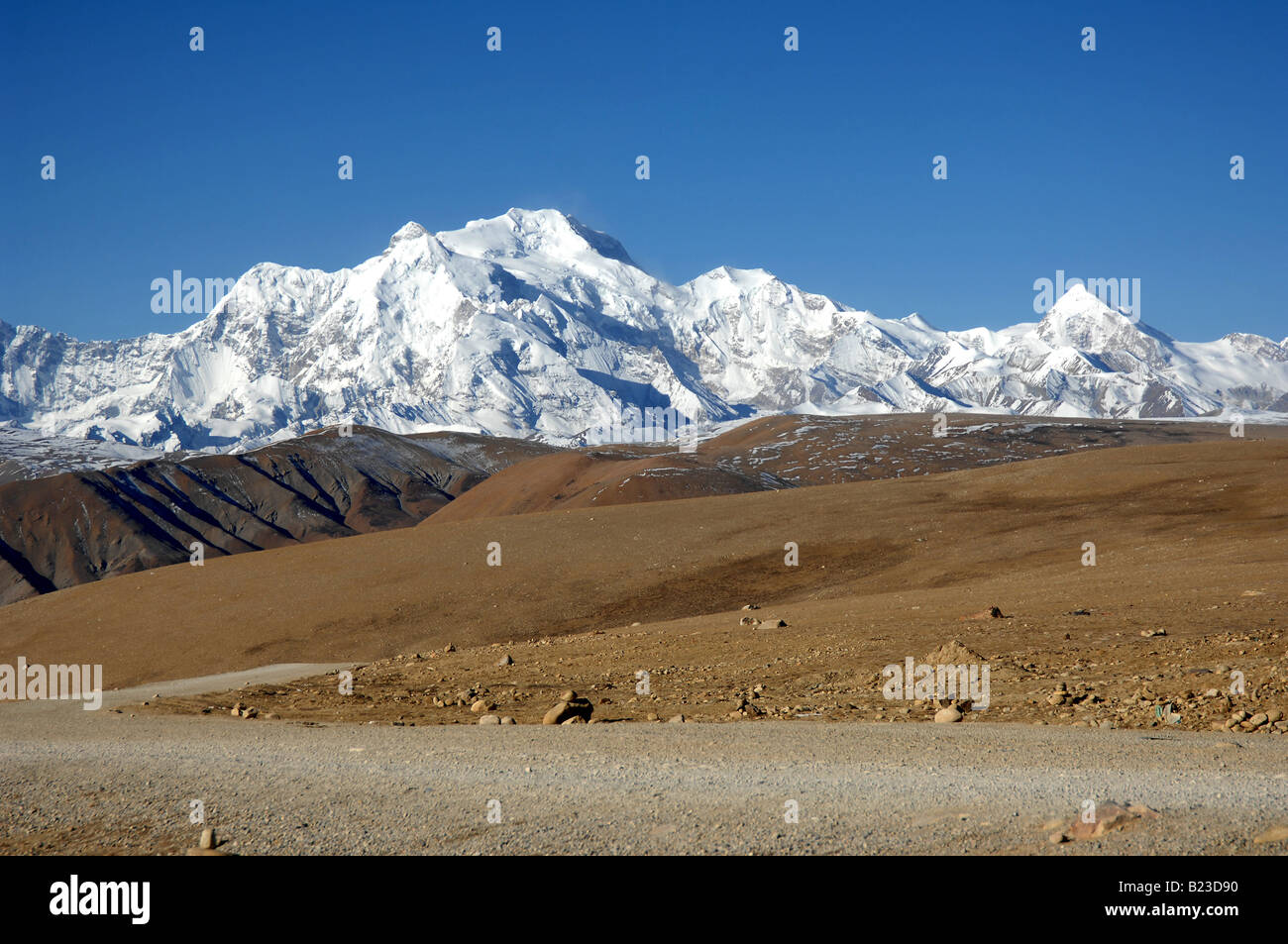 Panoramic view of Himalayas, Tibet, China Stock Photo - Alamy