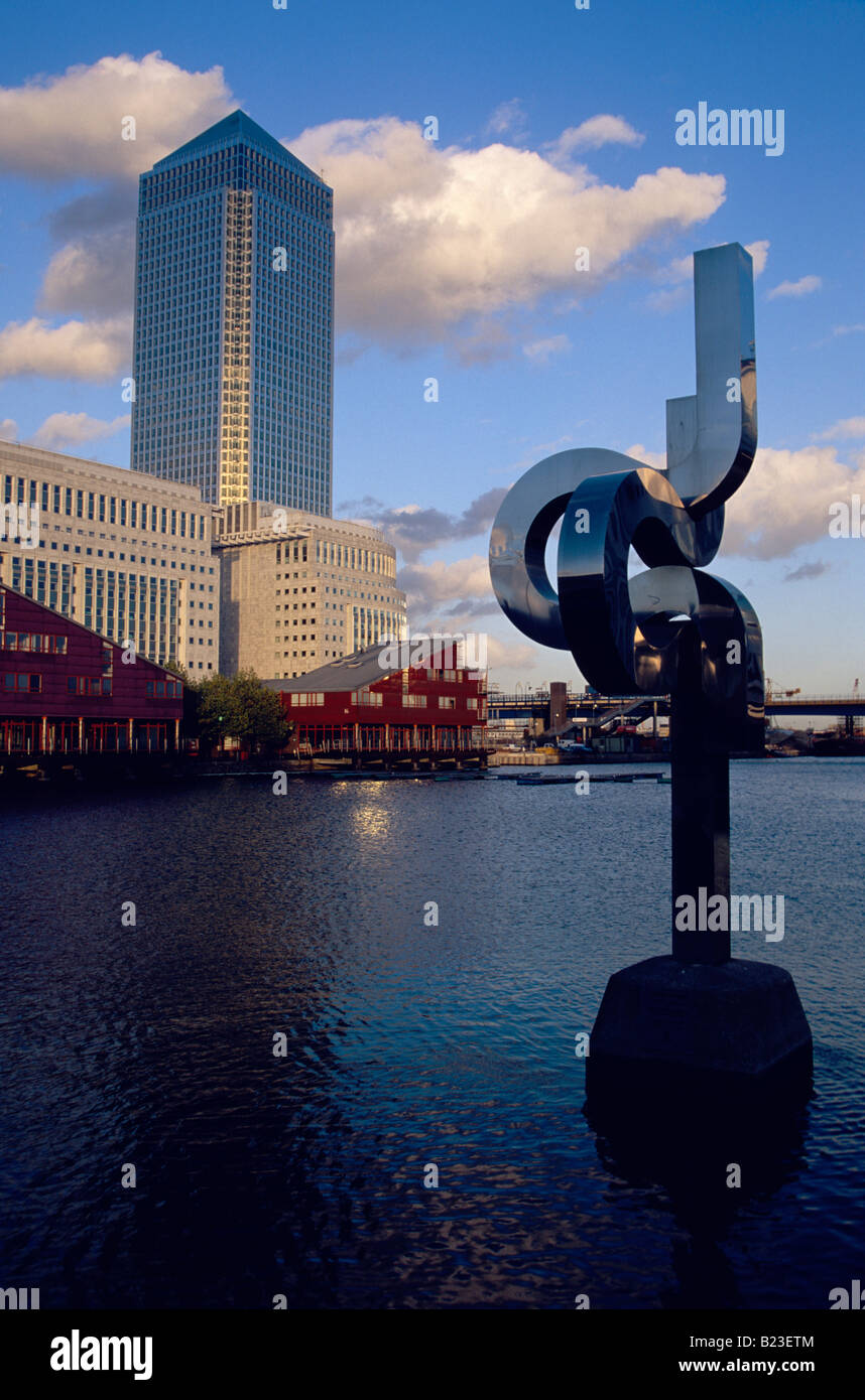 Canary Wharf Tower Docklands London Stock Photo - Alamy