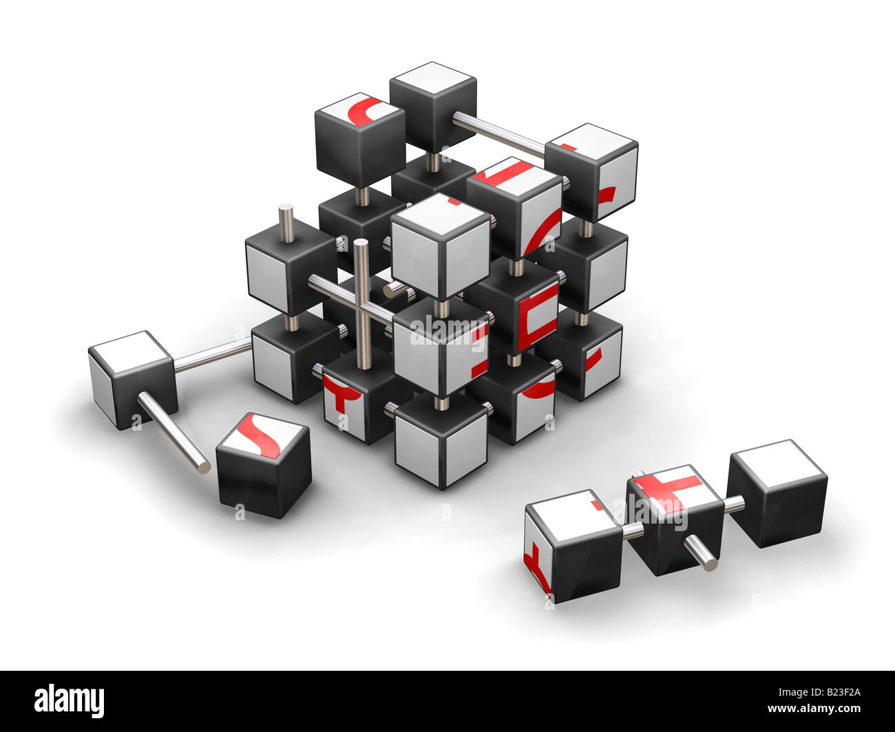 3D render of a puzzle with Euro symbol printed on it Stock Photo - Alamy