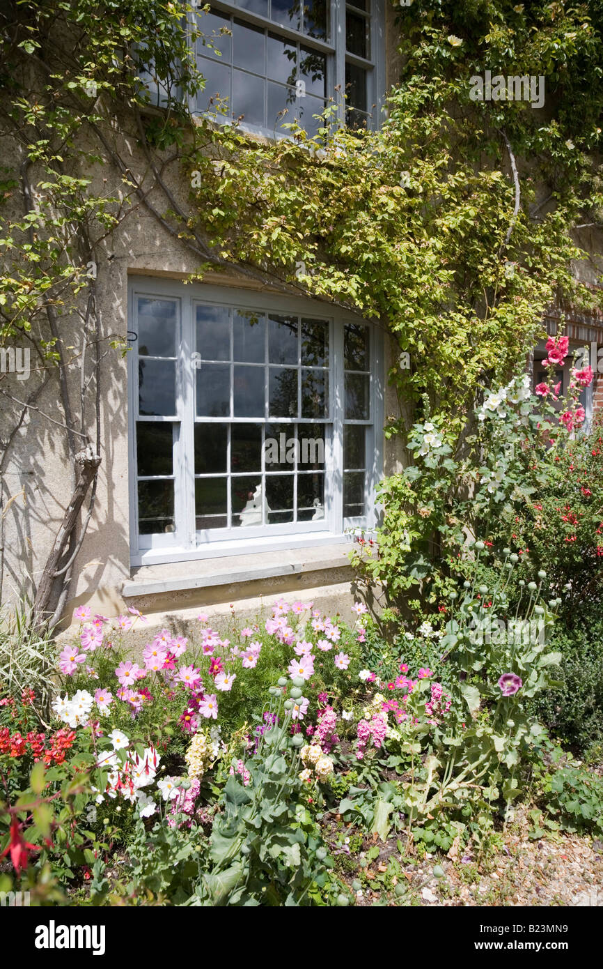Charleston the country home of the Bloomsbury Group at Firle near Lewes Sussex England Stock