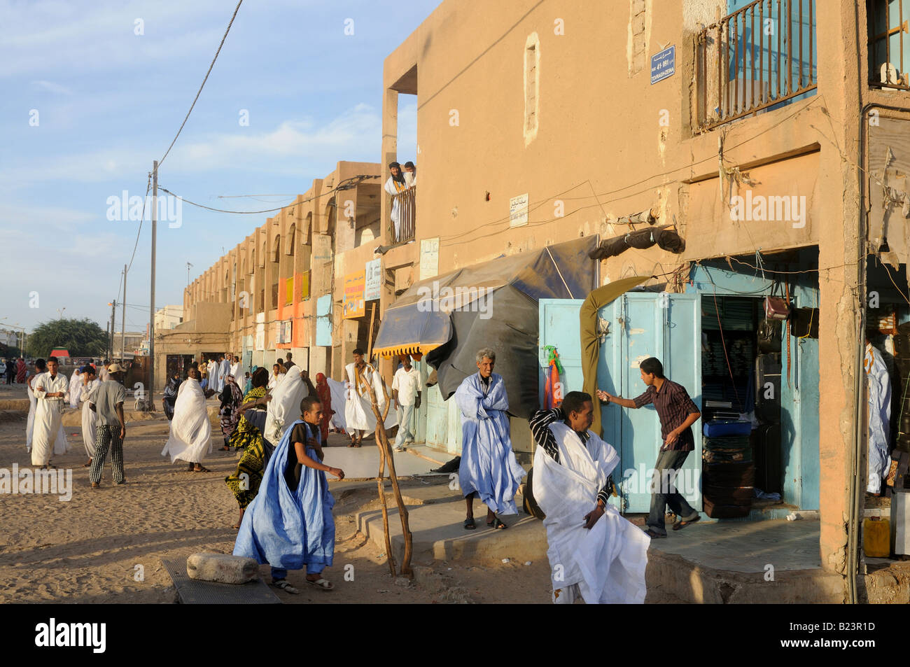 Central Market of the Nouakchott capital of Mauritania Western Africa