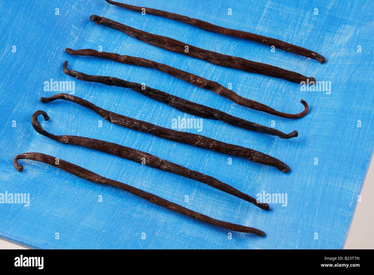 vanilla beans or pods Stock Photo