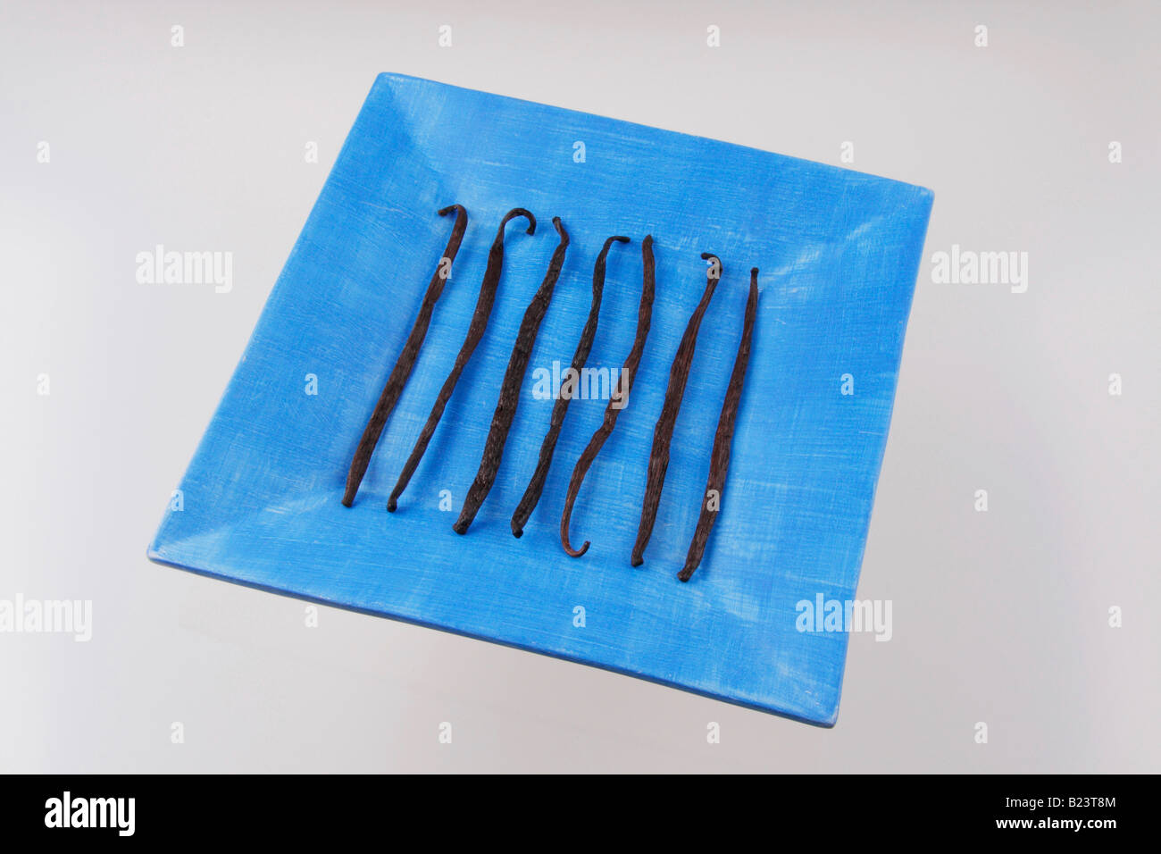 vanilla beans or pods Stock Photo