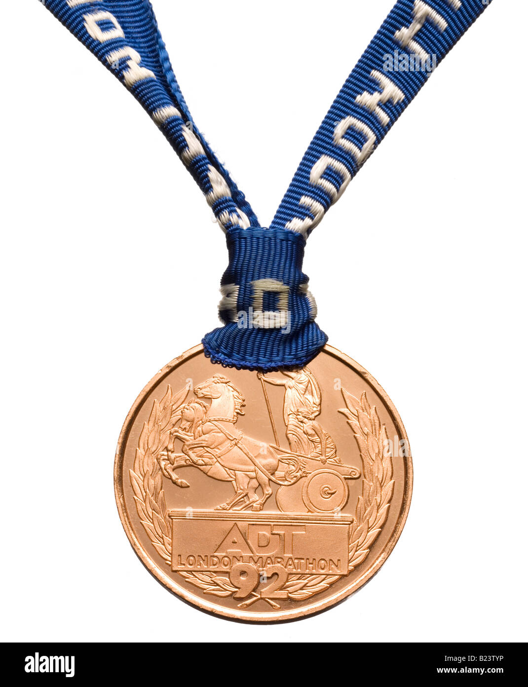 London Marathon medals Stock Photo Alamy