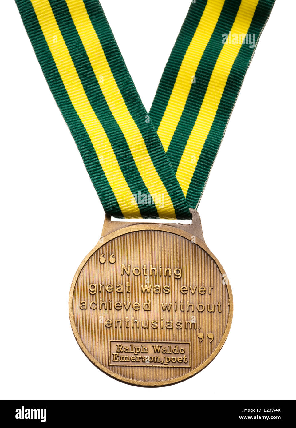 London marathon medal 1996 Stock Photo