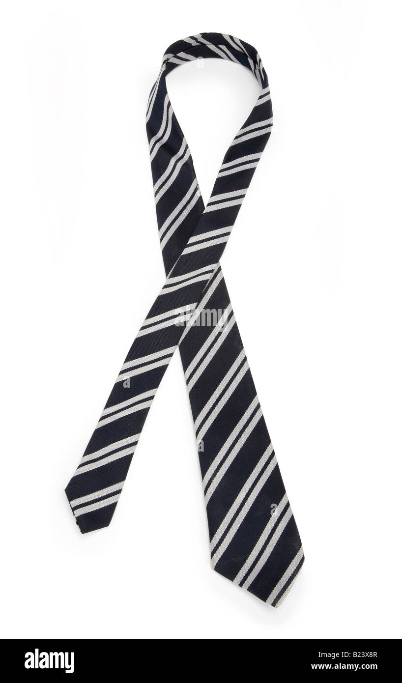 tie on white background Stock Photo