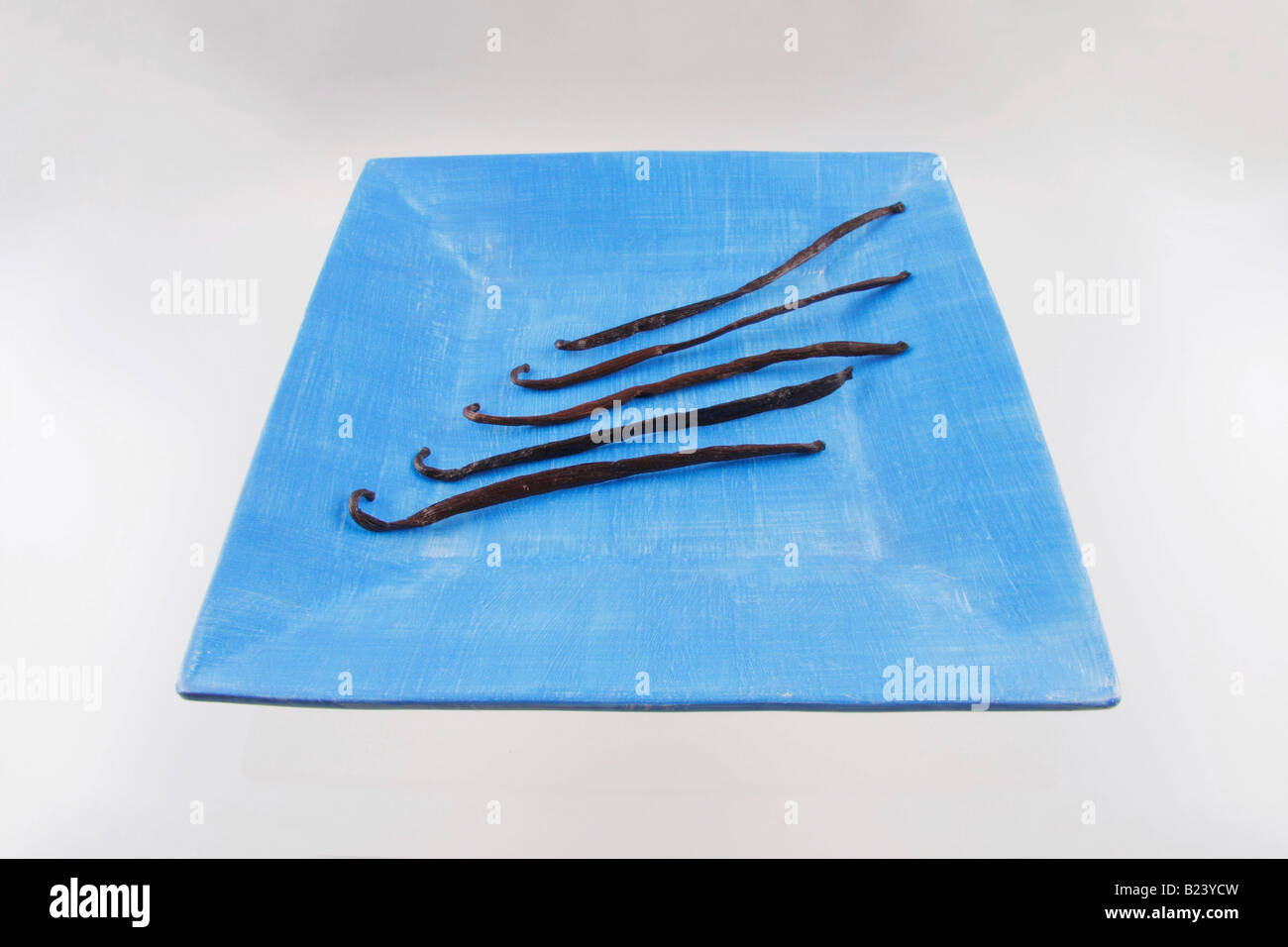 vanilla beans or pods Stock Photo