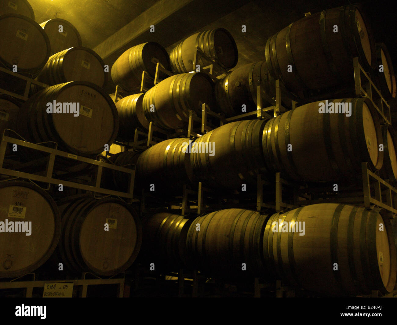 Casks of aging wine hires stock photography and images Alamy