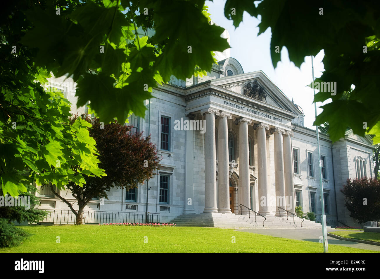 Built in 1858 the Frontenac County Courthouse was built out of