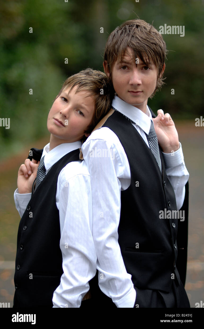 page boys Stock Photo Alamy