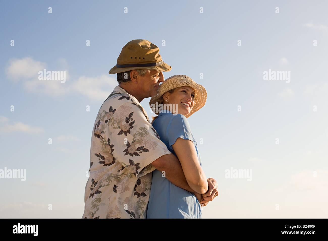 Mature Latin American Couple Hugging Hi-res Stock Photography And ...