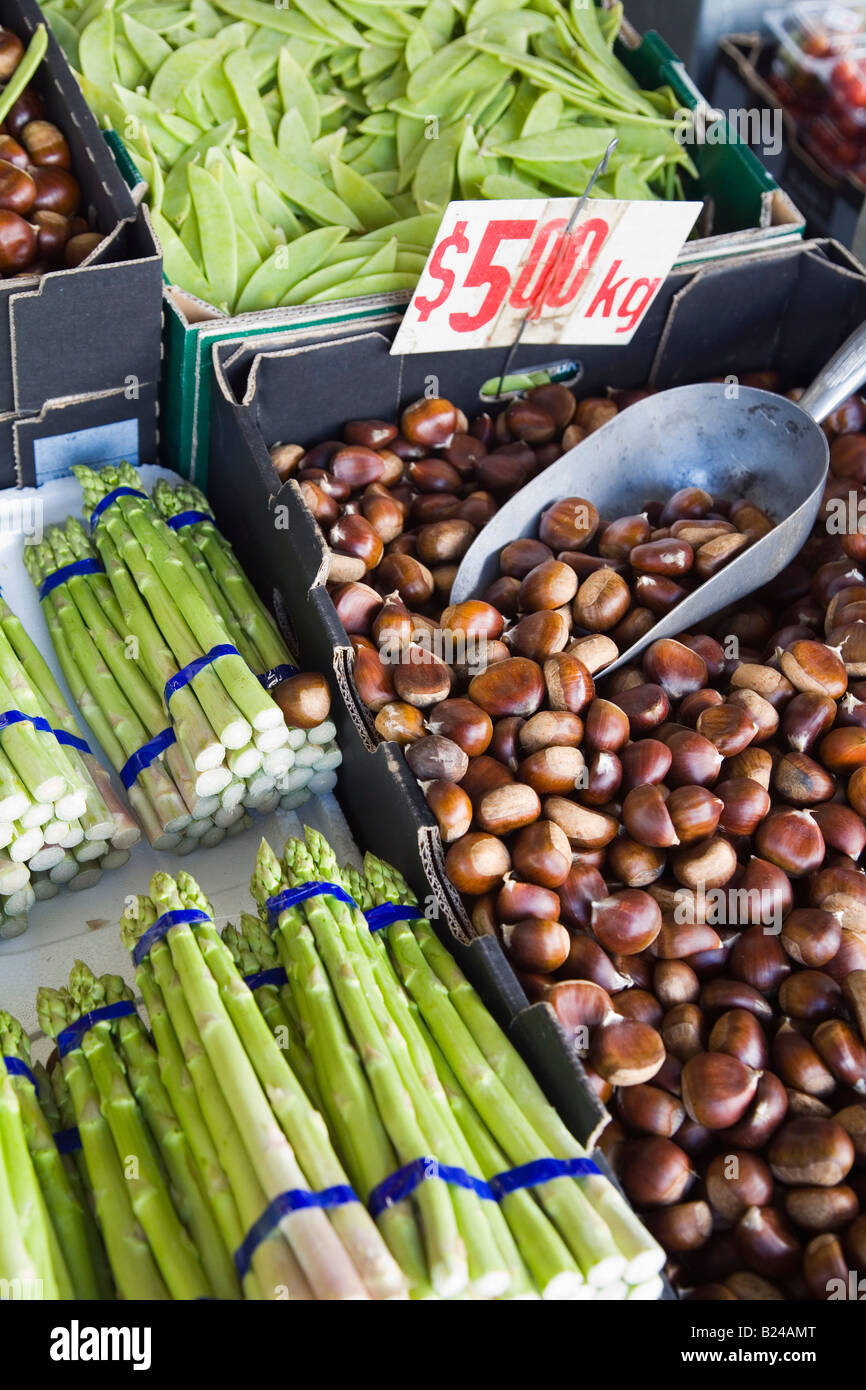 Queen Victoria Market - Melbourne, Victoria, AUSTRALIA Stock Photo