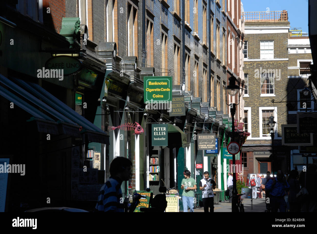 Cecil Court of Charing Cross Road London England Stock Photo