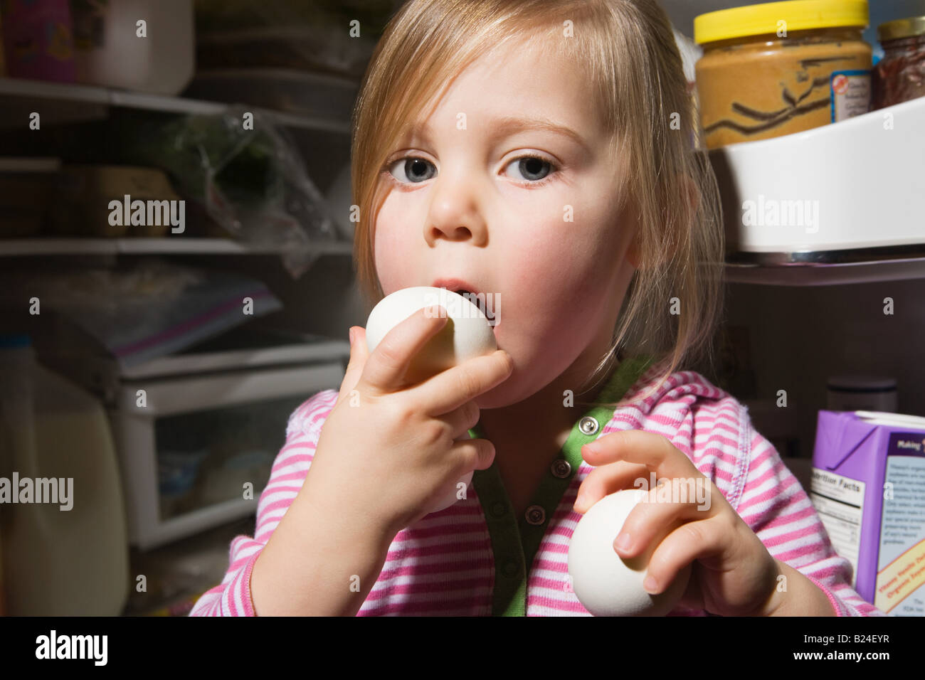 Child eat egg alone not easter hires stock photography and images Alamy