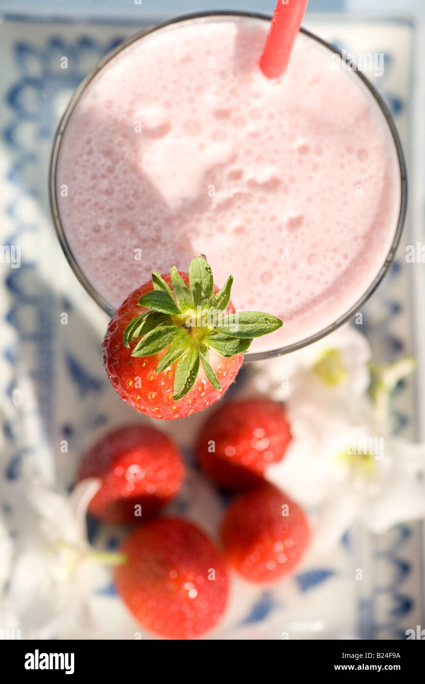 Strawberry milkshake plant hires stock photography and images Alamy