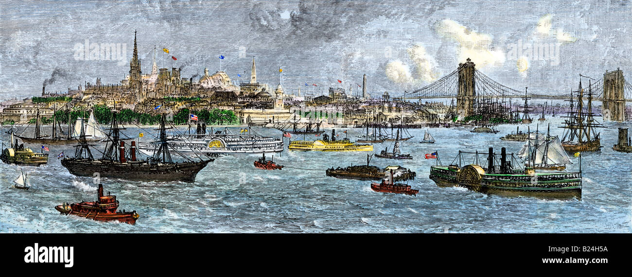 old new york harbor