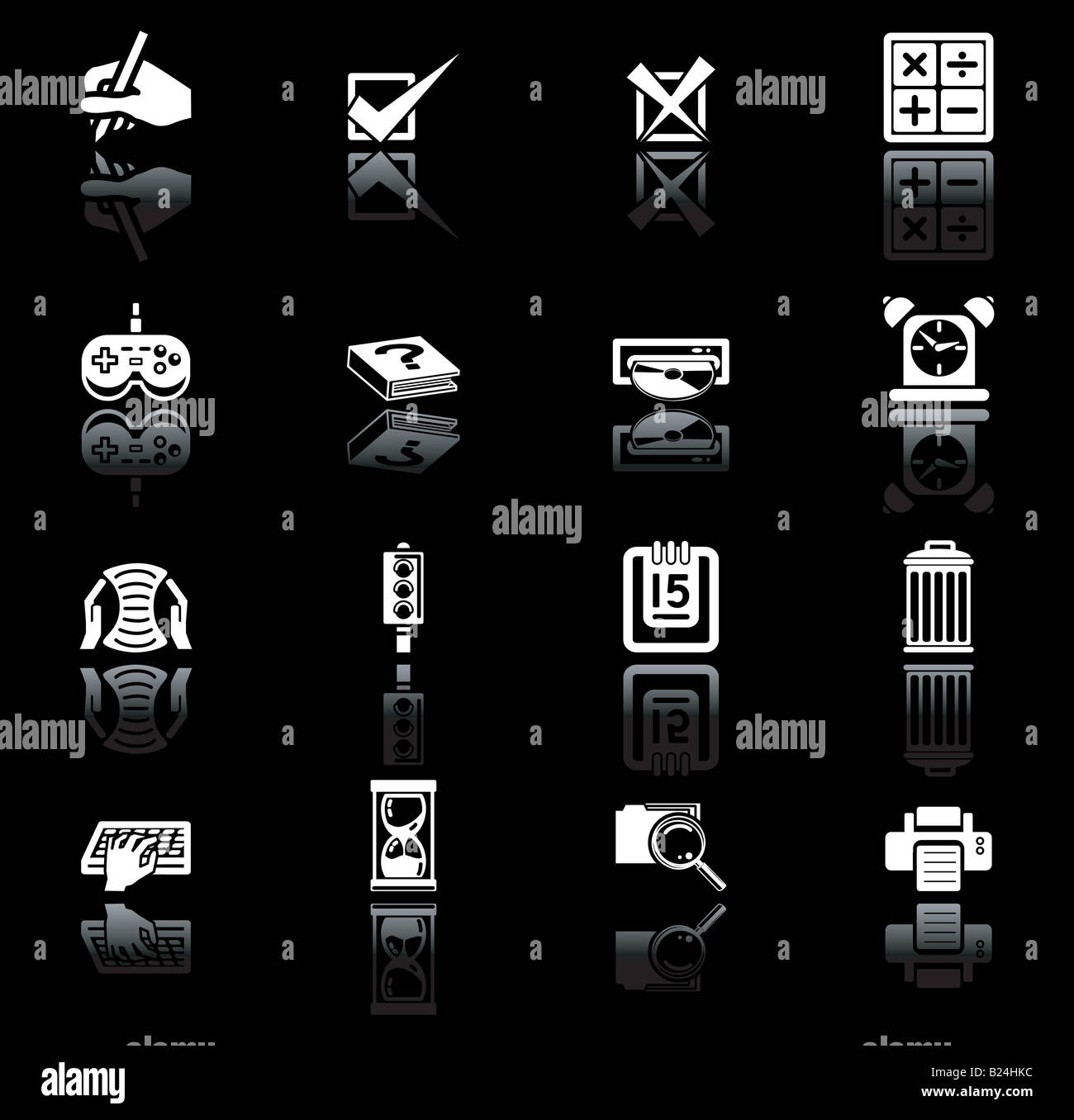 Applications icon series set. an icon series set for computer ...