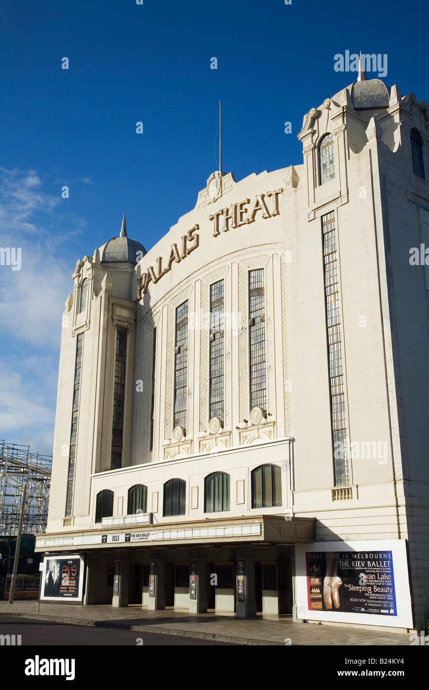 Palais Theatre -  Melbourne, Victoria, AUSTRALIA Stock Photo