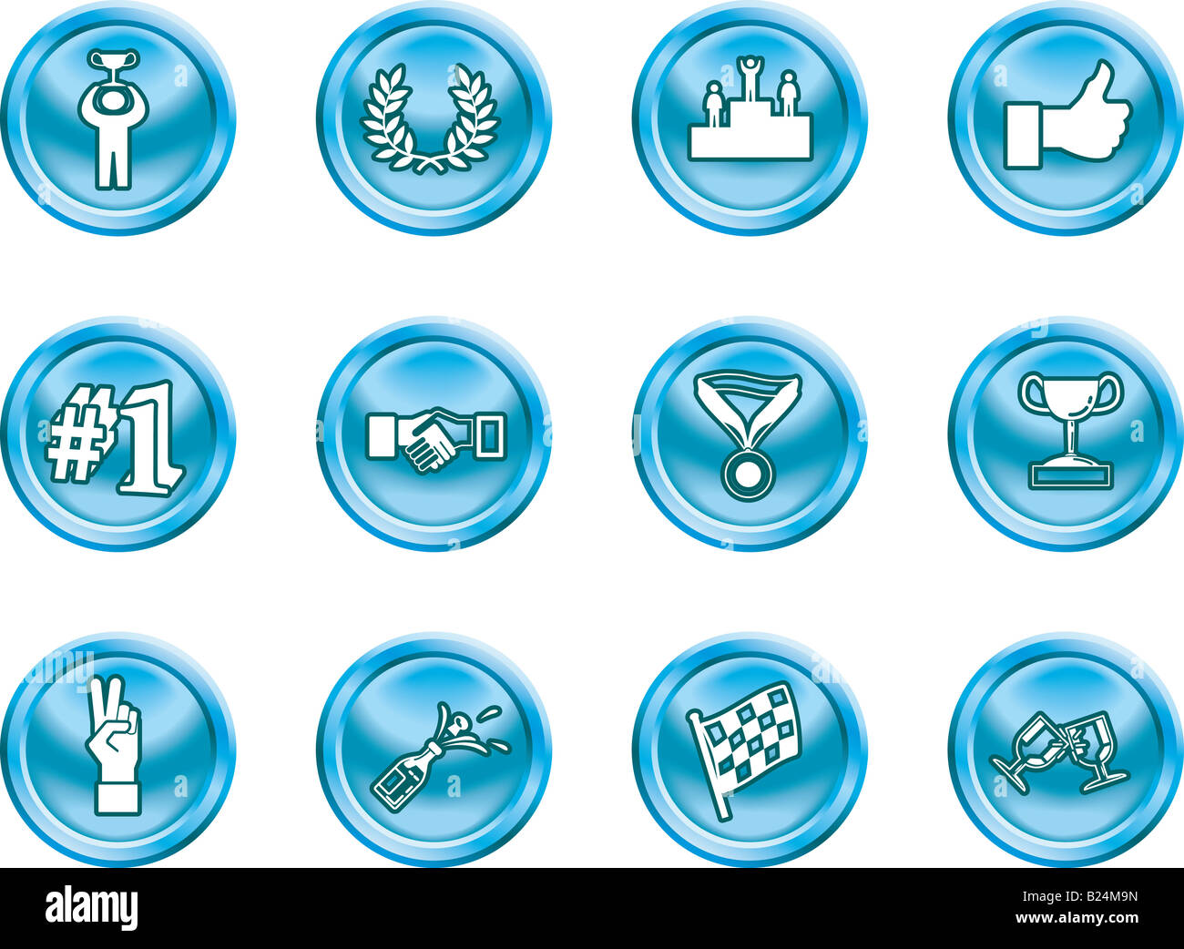 Victory Icons. Victory and Success Icon Set Series Design Elements A ...