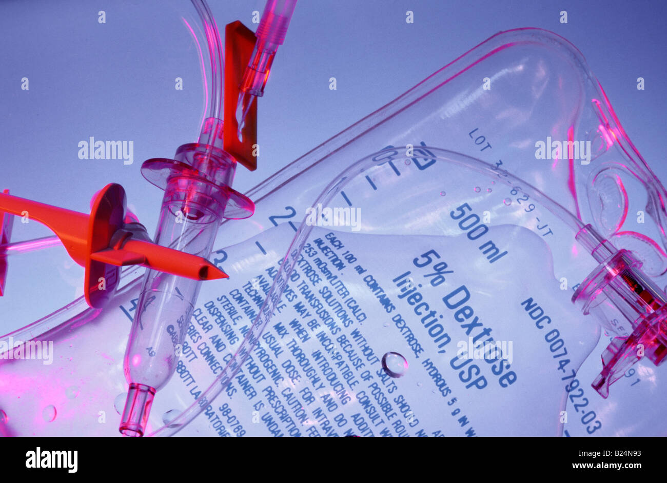 STILL LIFE IV BAG AND TUBING Stock Photo - Alamy