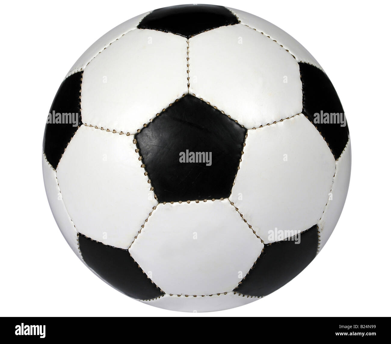Soccer Ball isolated over a white background Stock Photo - Alamy