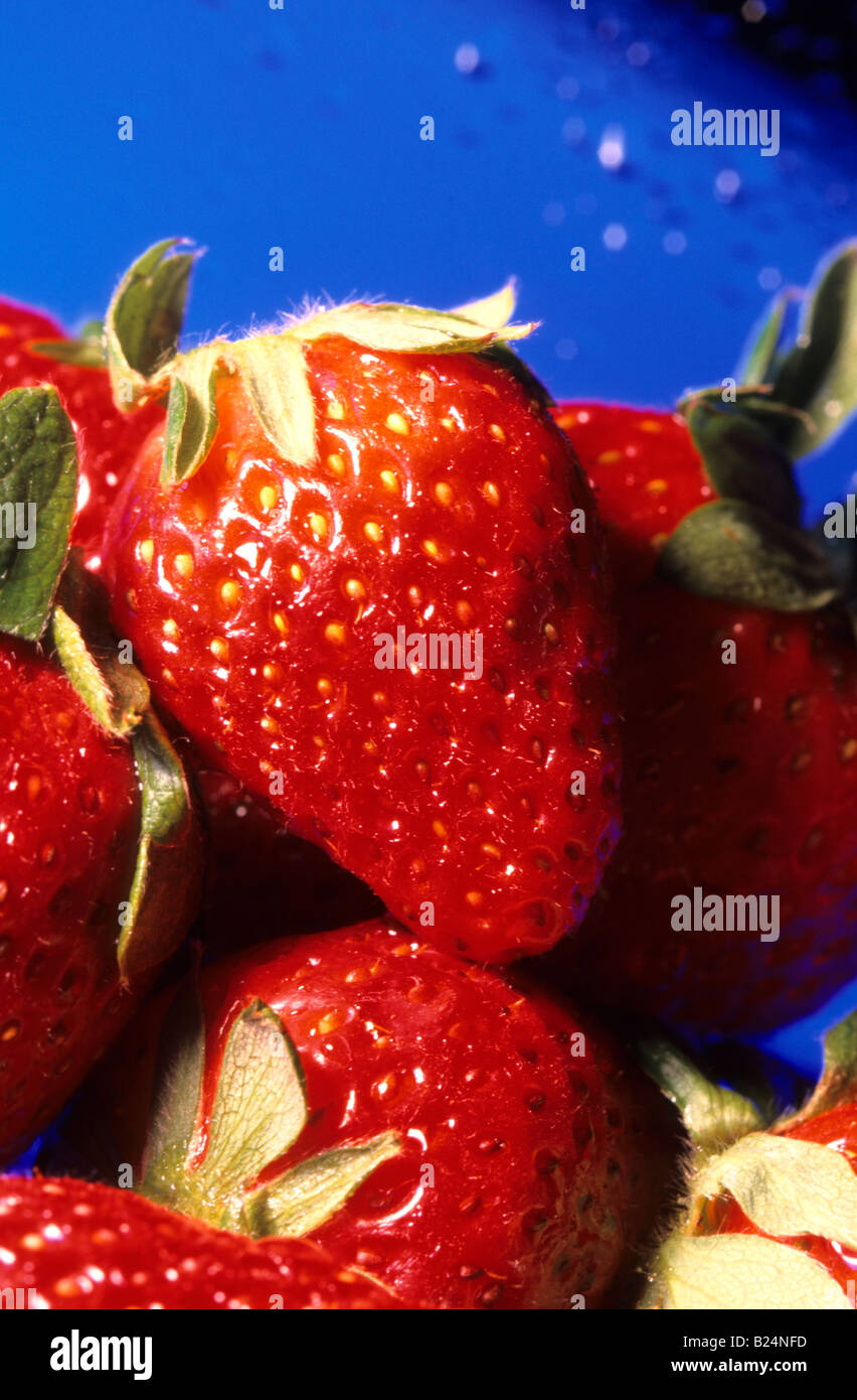 FRUIT HEALTHY FOOD STRAWBERRIES Stock Photo - Alamy