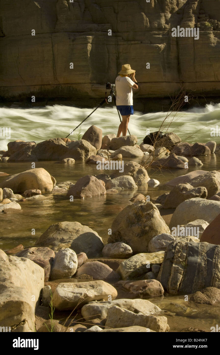 Photographer Ralph Lee Hopkins release on file photographs the Colorado River Grand Canyon National Park Arizona US Stock Photo