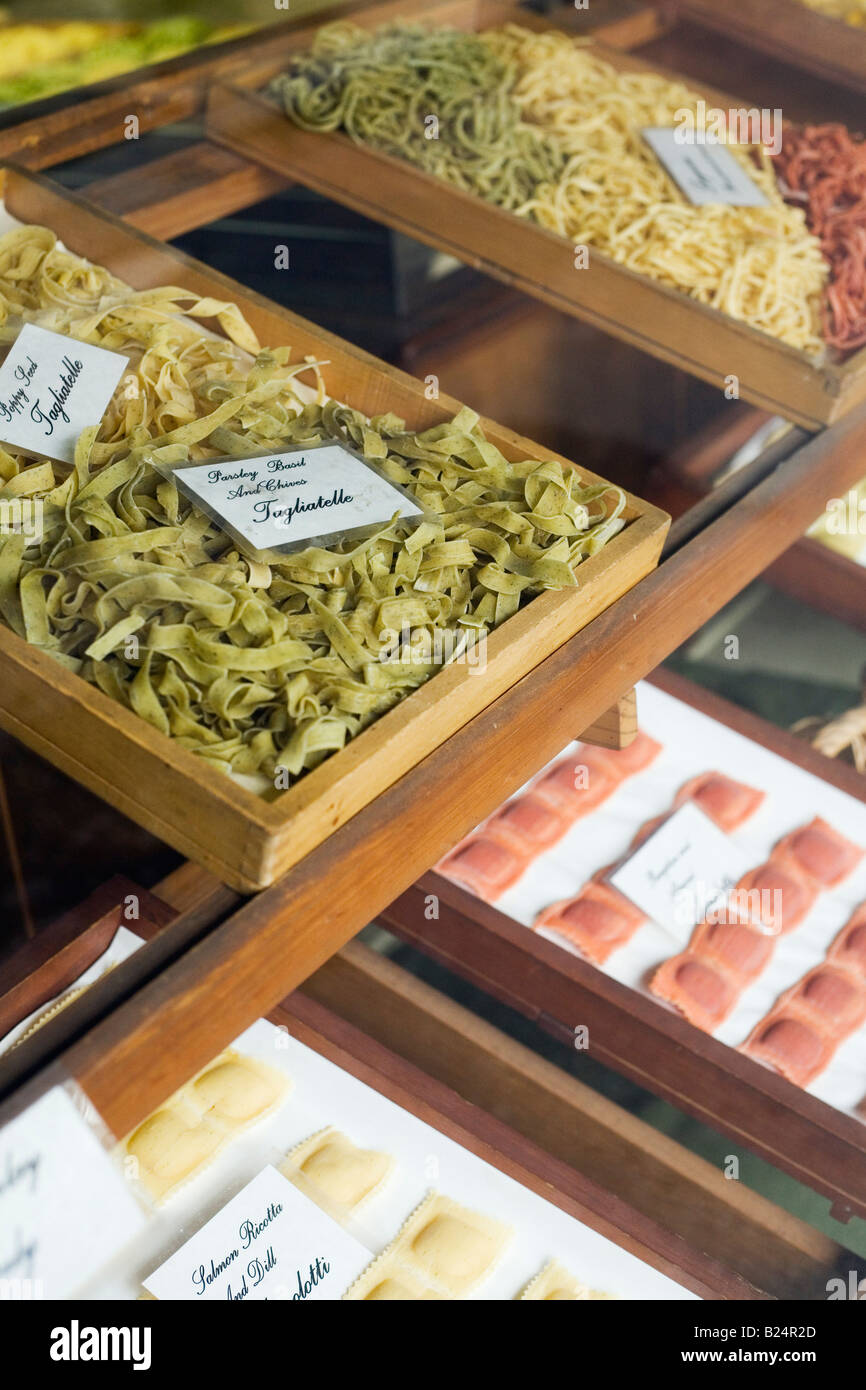Pasta shop Melbourne, Victoria, AUSTRALIA Stock Photo Alamy