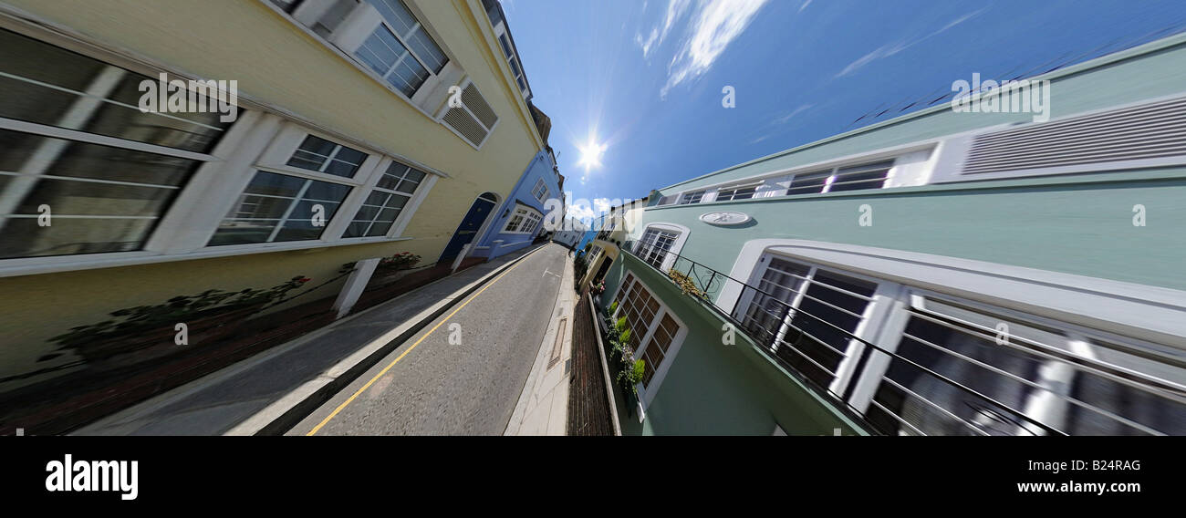 Godfrey Street Chelsea London SW3 panoramic image Stock Photo Alamy