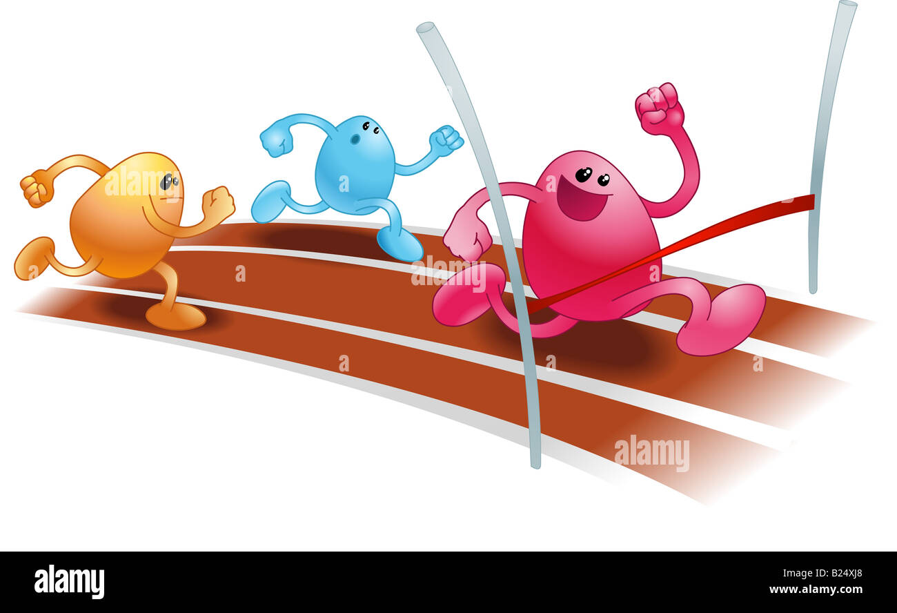 Foot Racing Clip Art