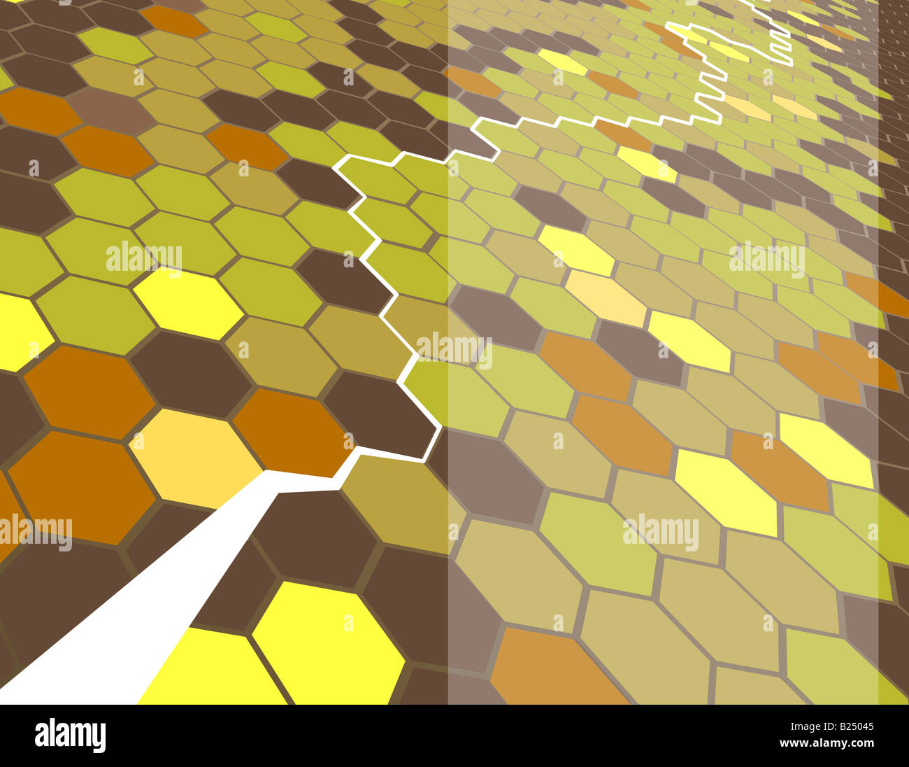 Background featuring hexagons Stock Photo - Alamy