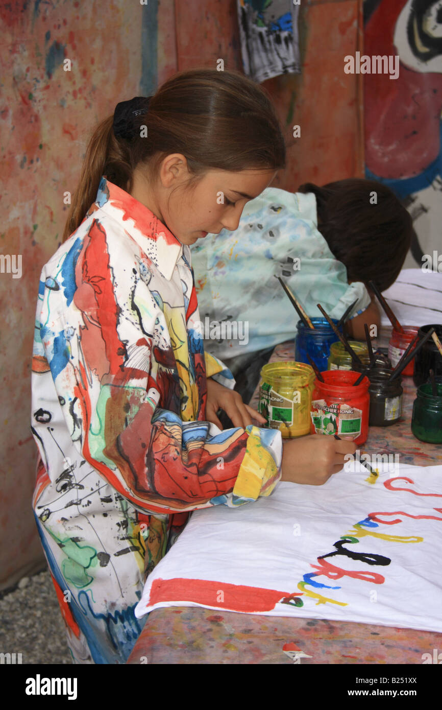 Girls sales paint shirt