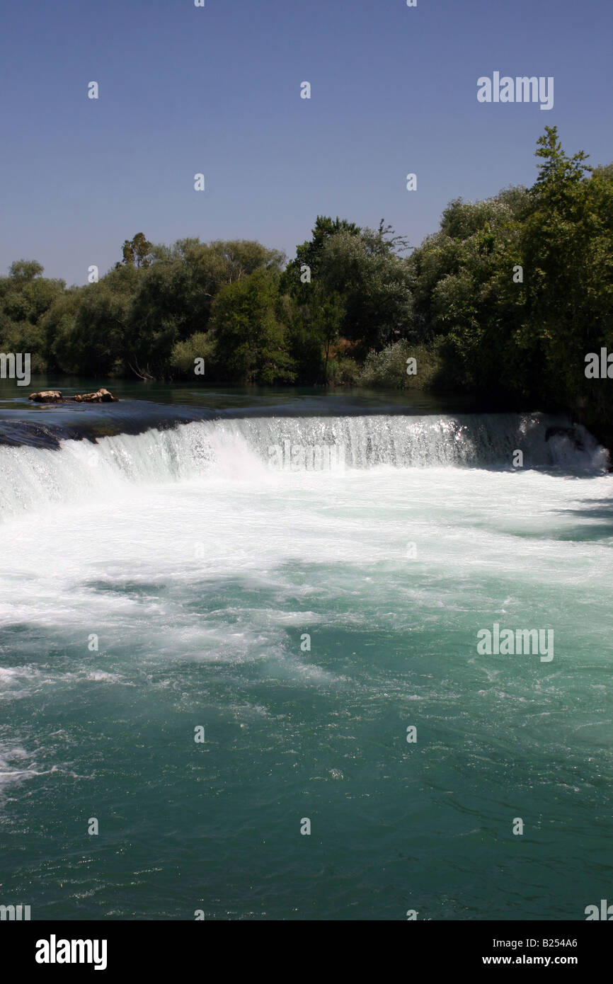 THE MANAVGAT WATERFALL. TURKEY Stock Photo