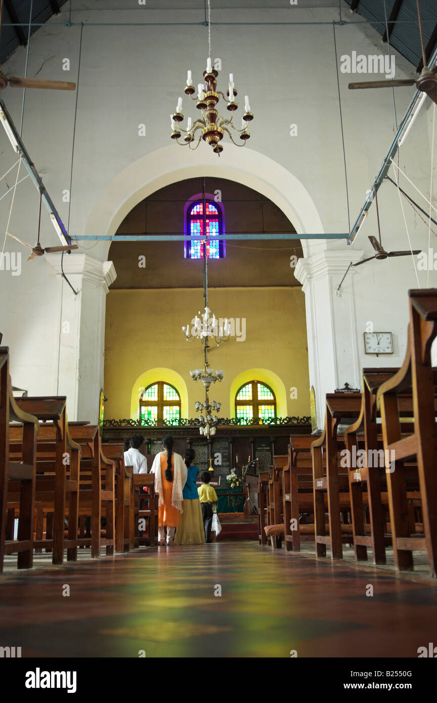 St Francis Church in Cochin first European church built in India Stock Photo