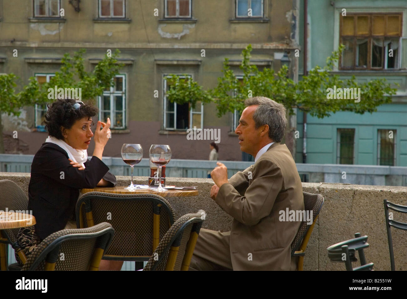 Alfresco cafe restaurant terraces hi-res stock photography and images ...