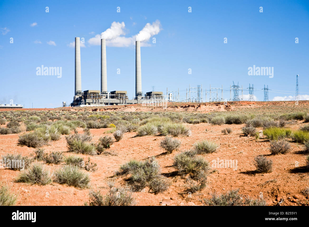 Navajo power generating plant hi-res stock photography and images - Alamy