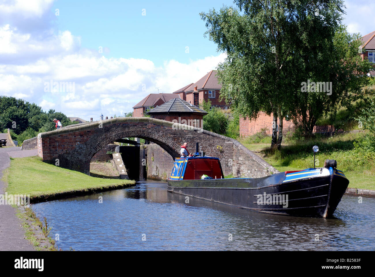 Smethwick Old Main Line Canal, Birmingham, West Midlands, England, UK Stock Photo