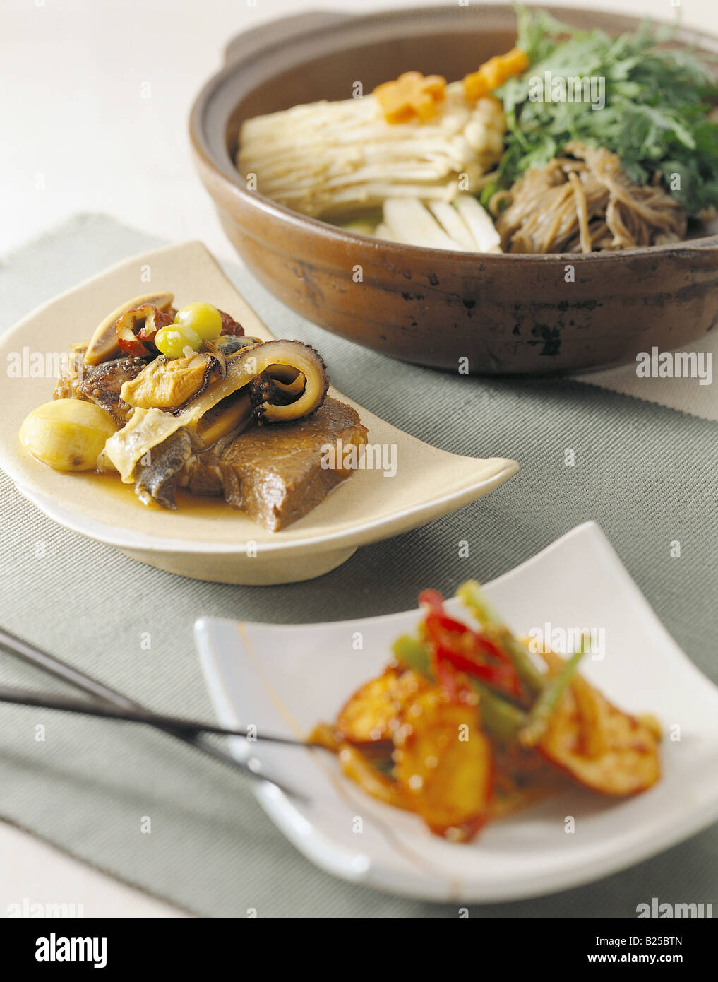 Korean food - stew Stock Photo - Alamy