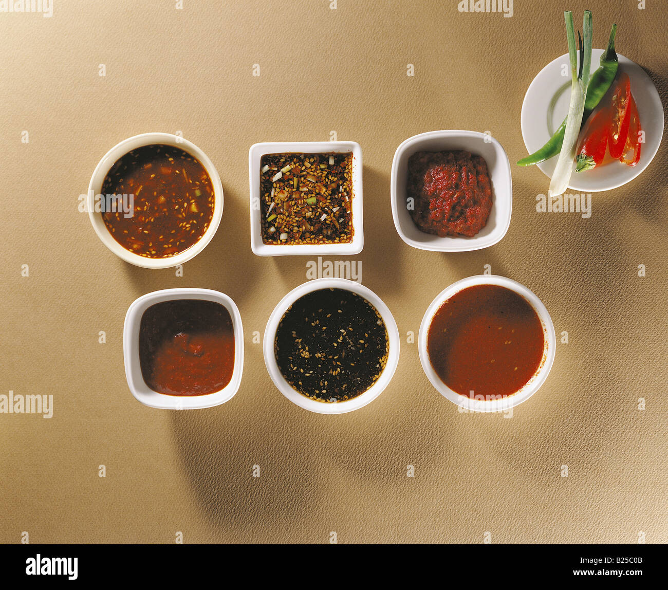 Seasoning and spices Stock Photo Alamy