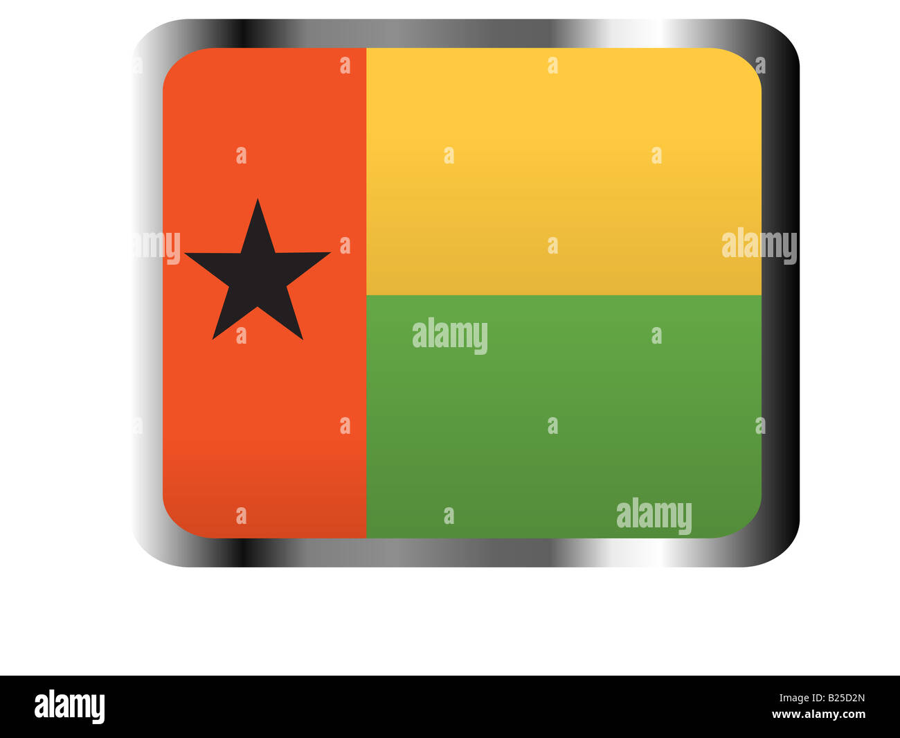 guinea bissau flag Stock Photo - Alamy