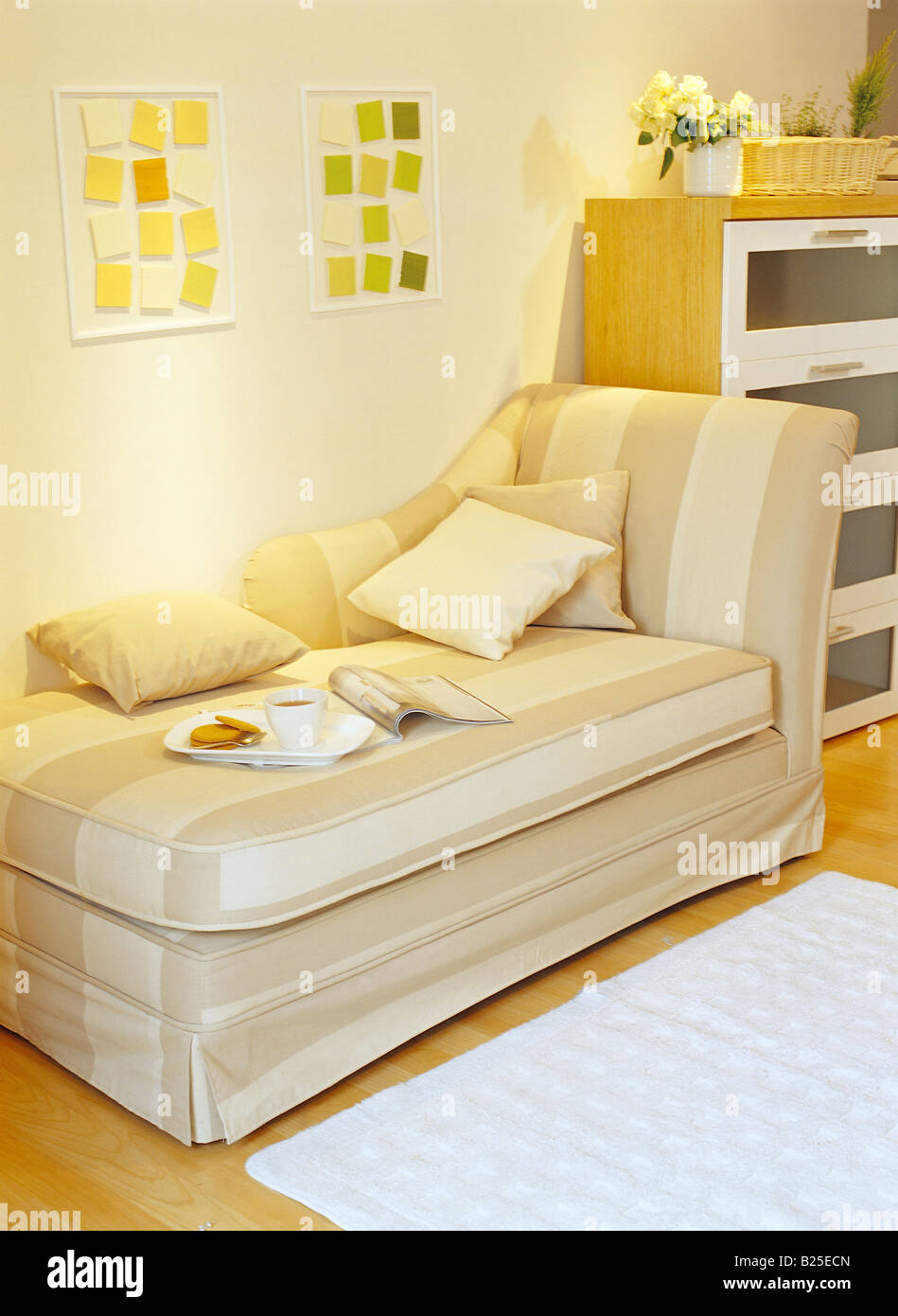 Sofa in the living room Stock Photo - Alamy