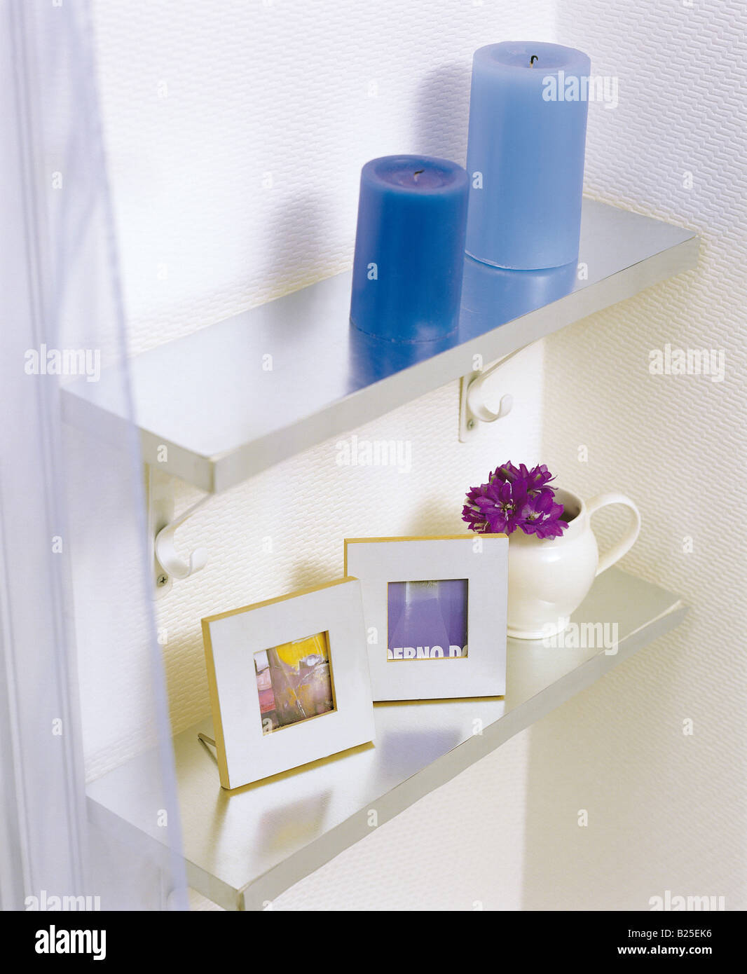 Picture frames and vase Stock Photo Alamy