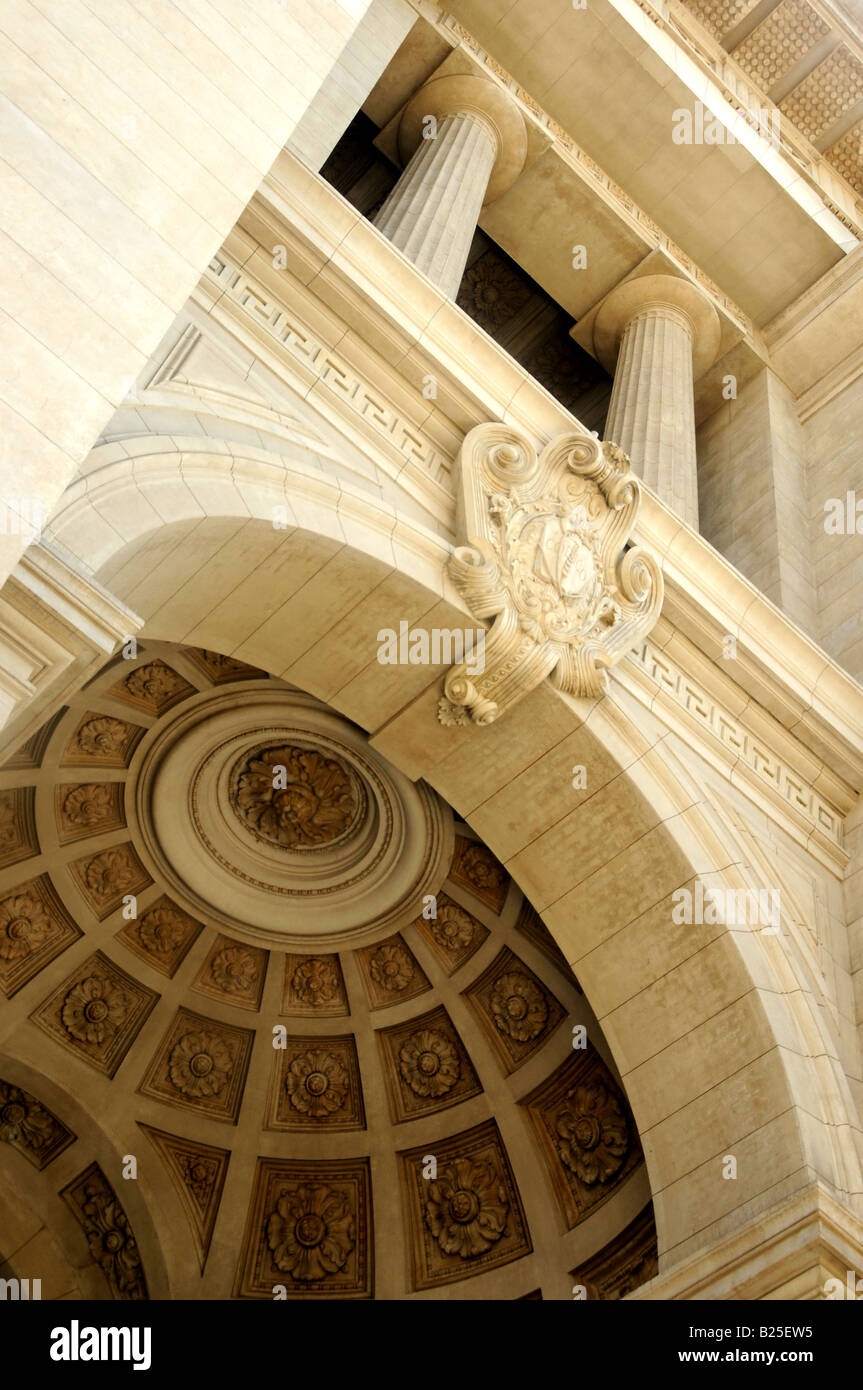 Palace ofJustice (Supreme Court) Greek revival building, Buenos Aires, Argentina Stock Photo