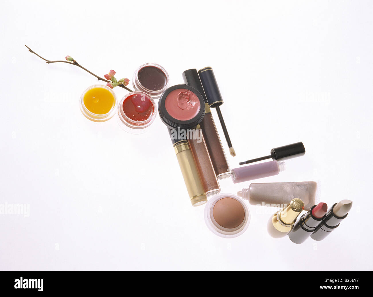 Blush and lipstick Stock Photo Alamy