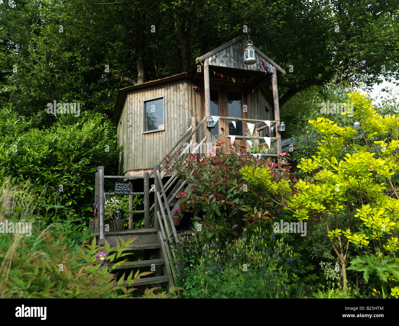 Fannys Tree House Merstham Surrey Stock Photo Alamy
