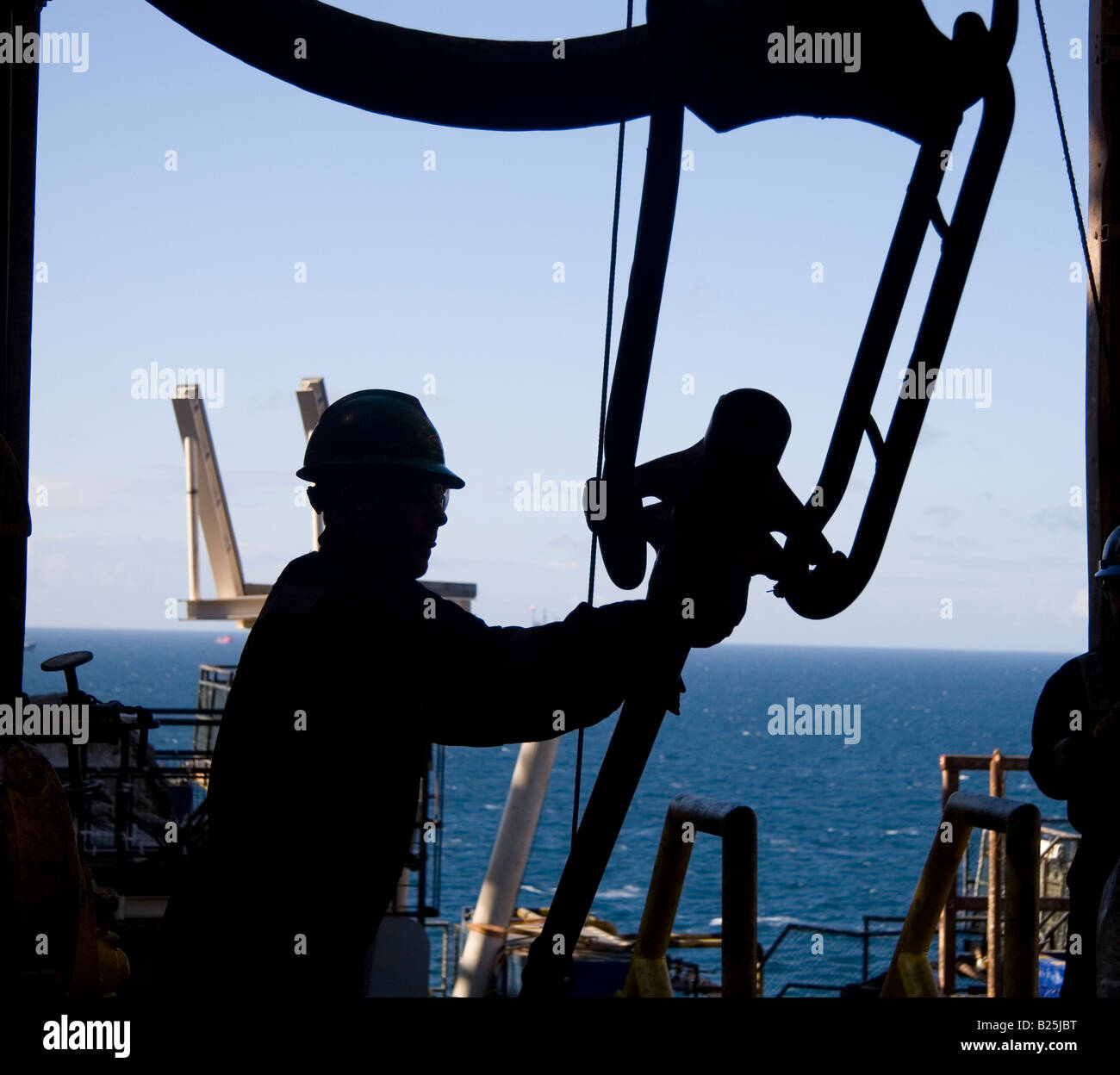 North Sea Drilling Rig Stock Photo - Alamy