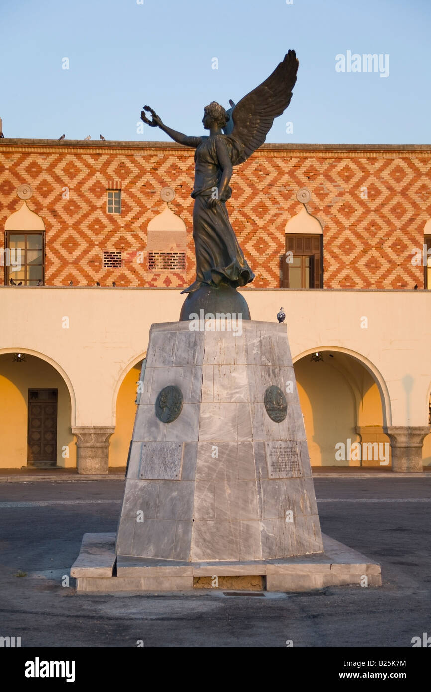 World War II Memorial, City of Rhodes, island of Rhodes, Greece Stock Photo  - Alamy