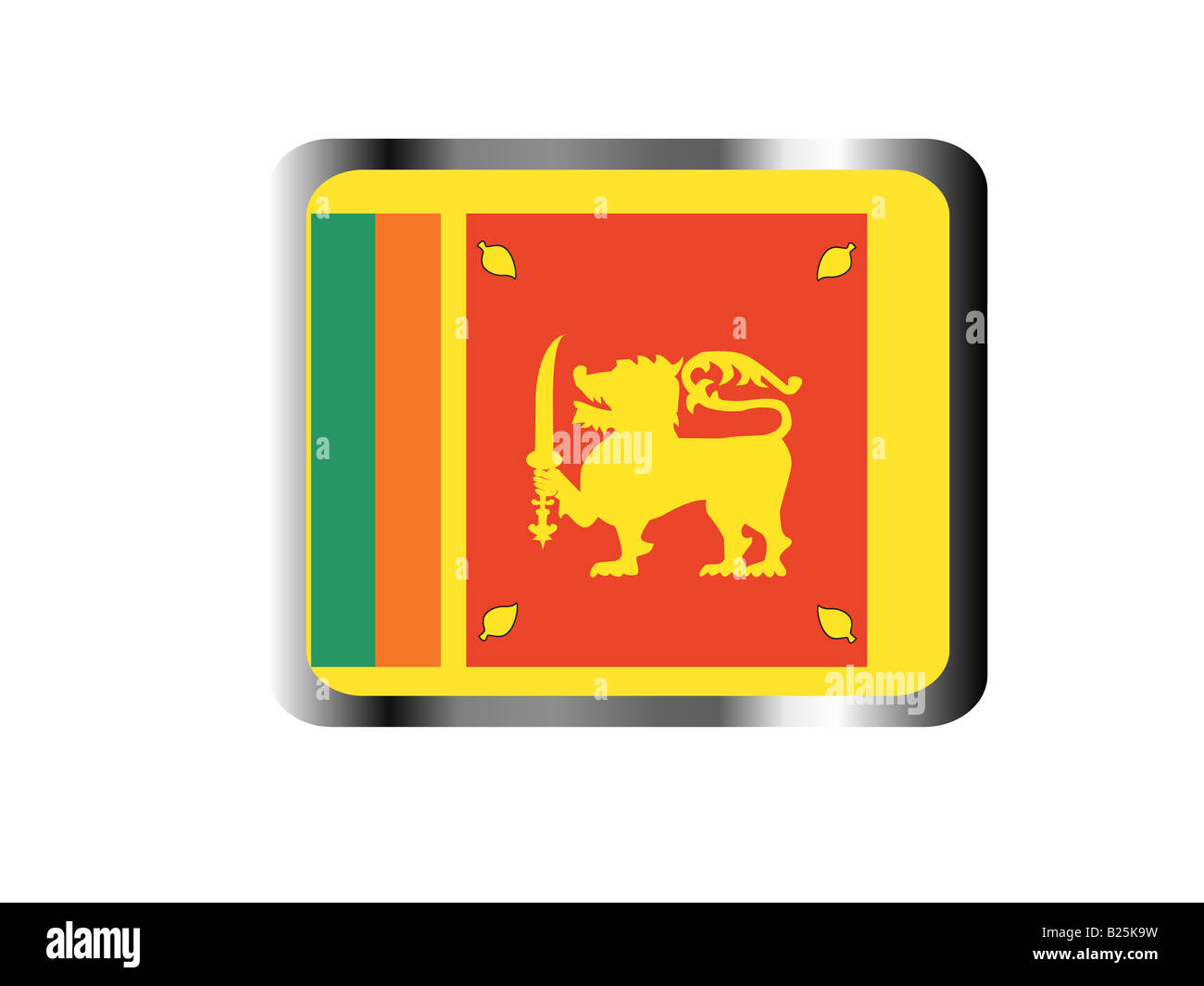 Sri lanka flag rectangle hi-res stock photography and images - Alamy