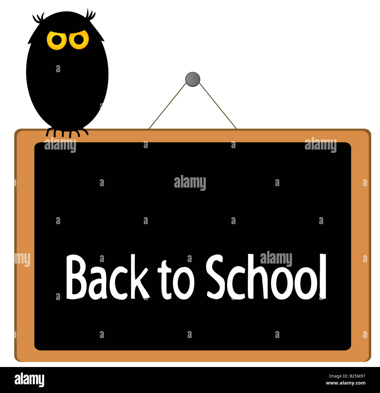 Back to School concept illustration Stock Photo